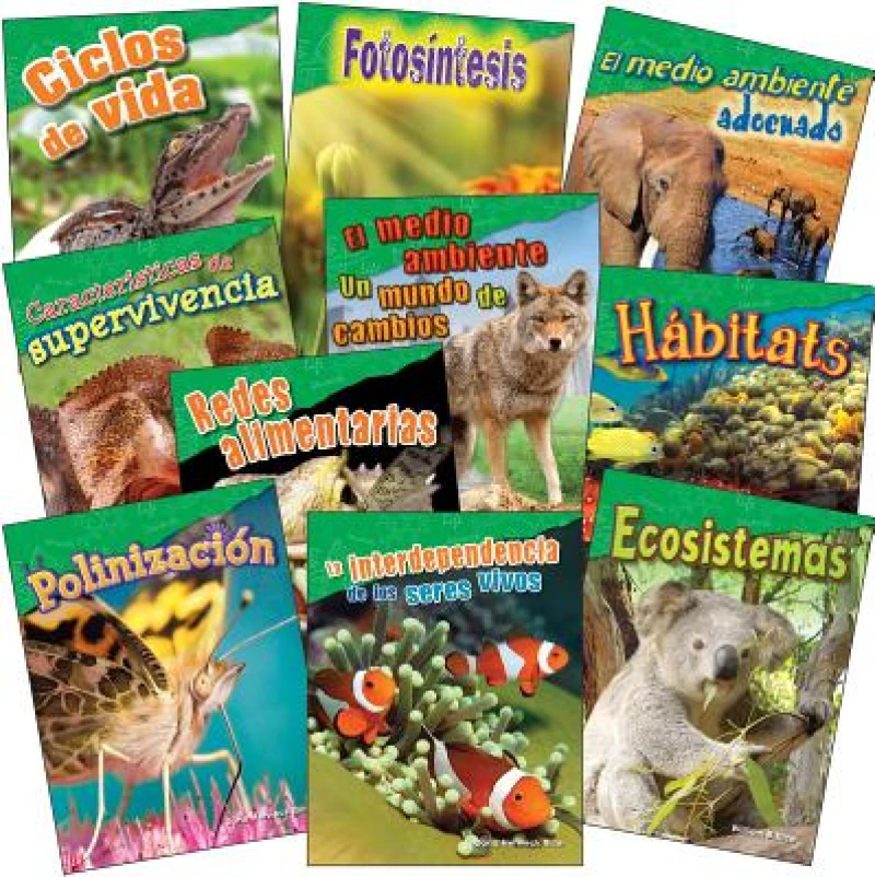 Let''s Explore Life Science Grades 2-3 Spanish, 10-Book Set