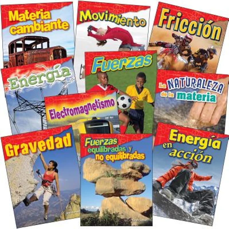 Let''s Explore Physical Science Grades 2-3 Spanish, 10-Book Set