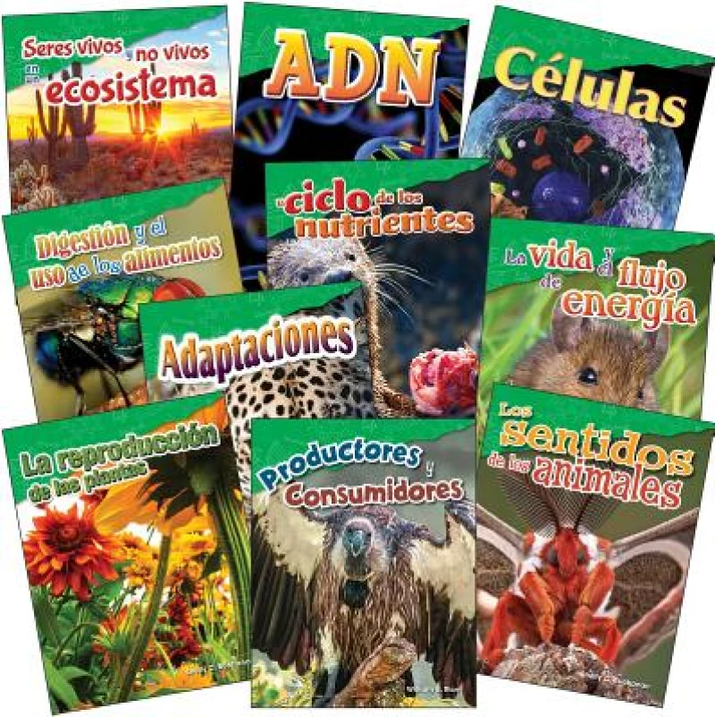 Let''s Explore Life Science Grades 4-5 Spanish, 10-Book Set
