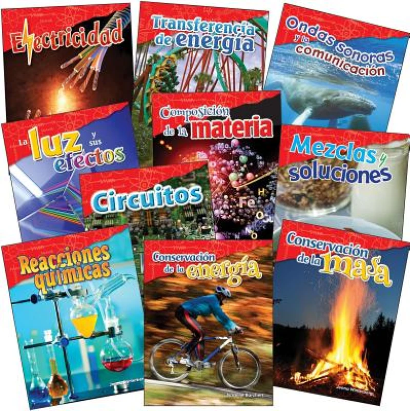 Let''s Explore Physical Science Grades 4-5 Spanish, 10-Book Set