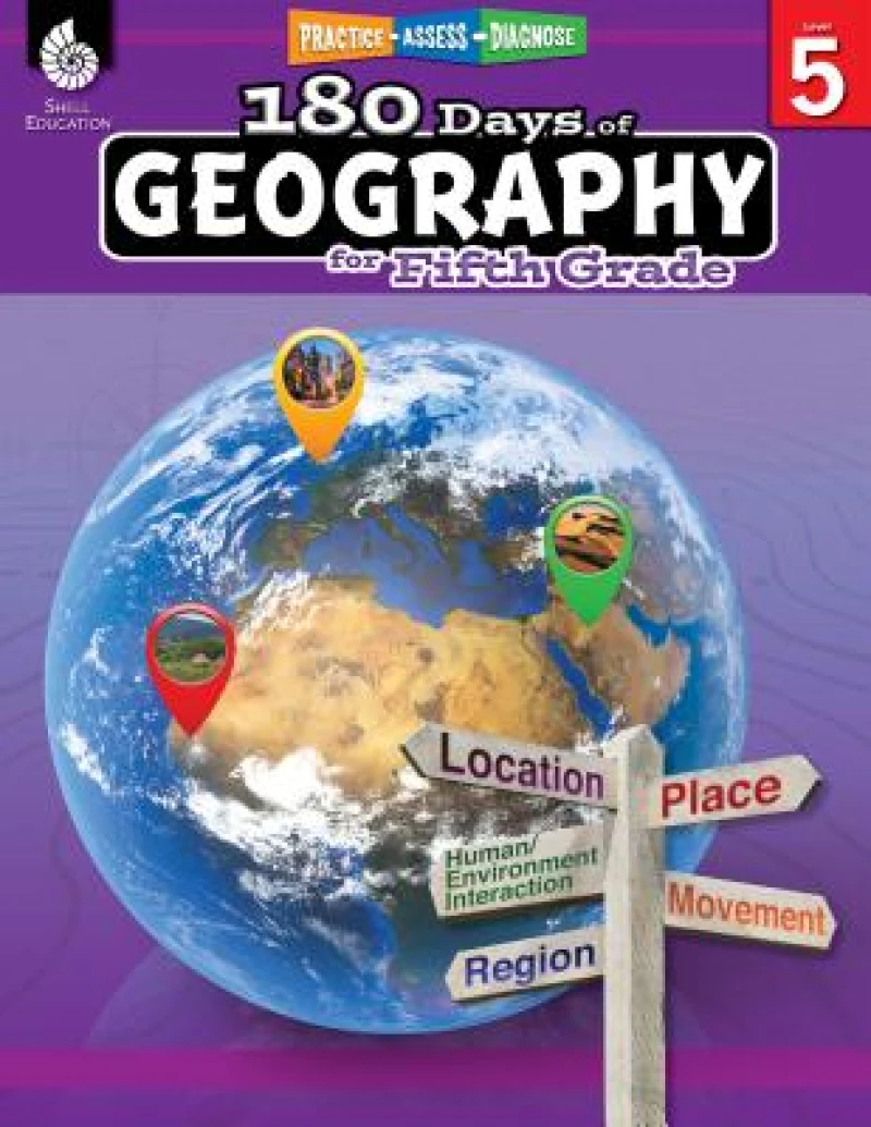 180 Days™: Geography for Fifth Grade