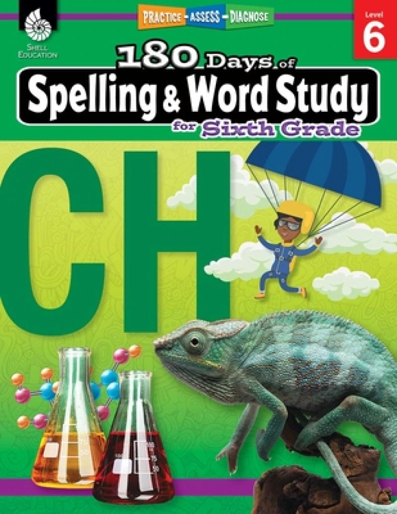 180 Days™: Spelling and Word Study for Sixth Grade