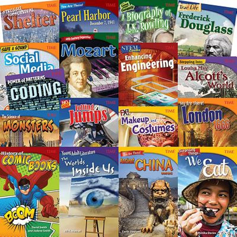 TIME Grades 6-8 Set 2, 17-Book Set