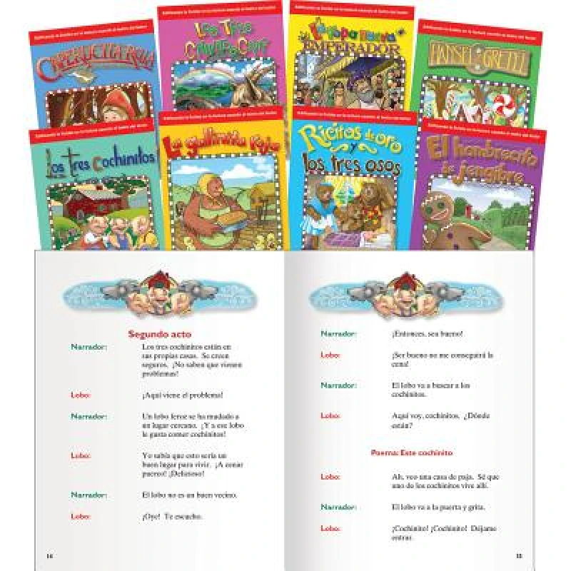 Reader''s Theater: Folk & Fairy Tales Spanish Set