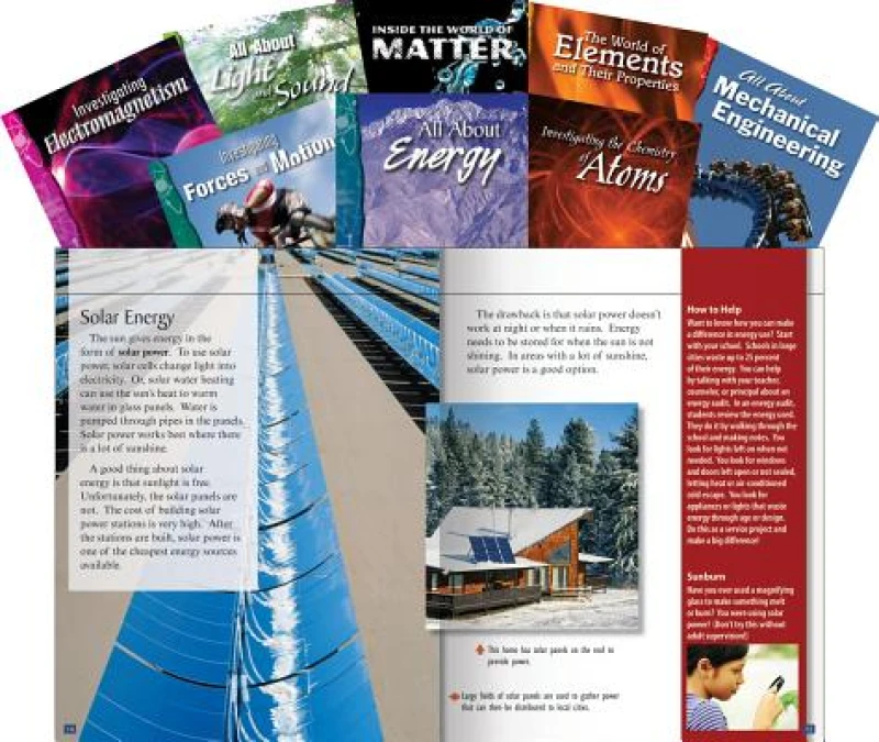 Physical Science 8-Book Set, Grades 6-9