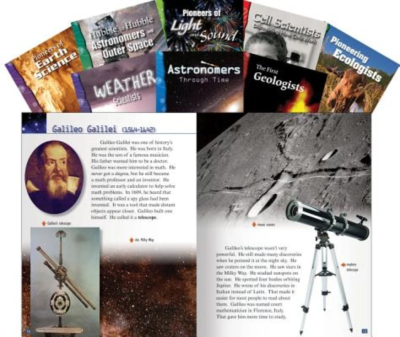 Scientists and their Discoveries 10-Book Set, Grades 6-9