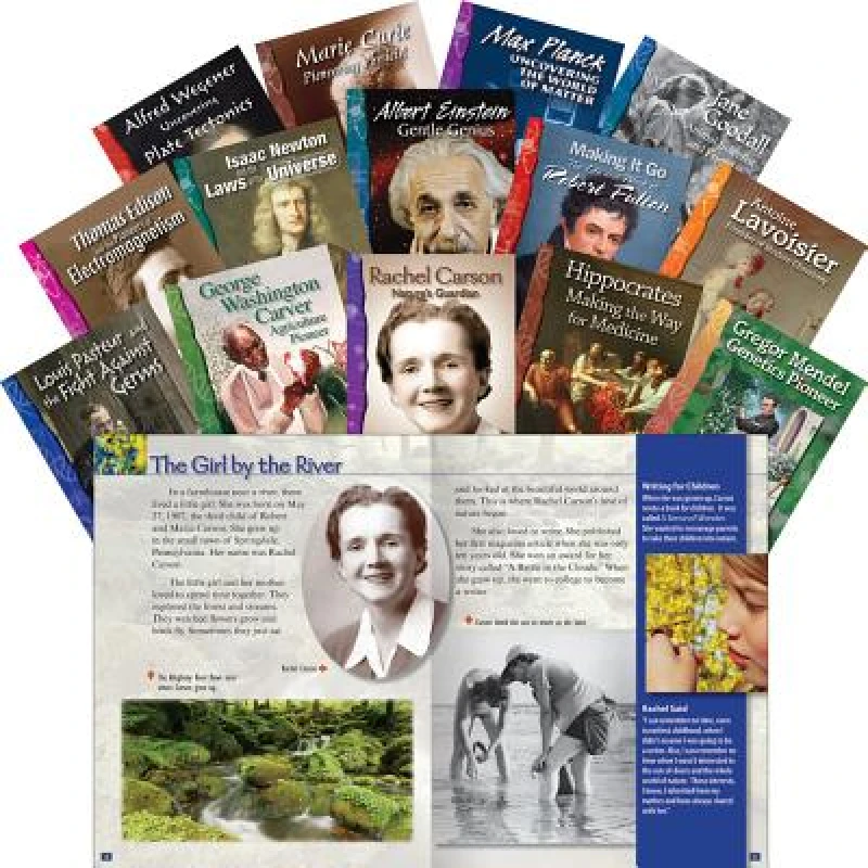 The World of Scientists 14-book Set, Grade 6-9