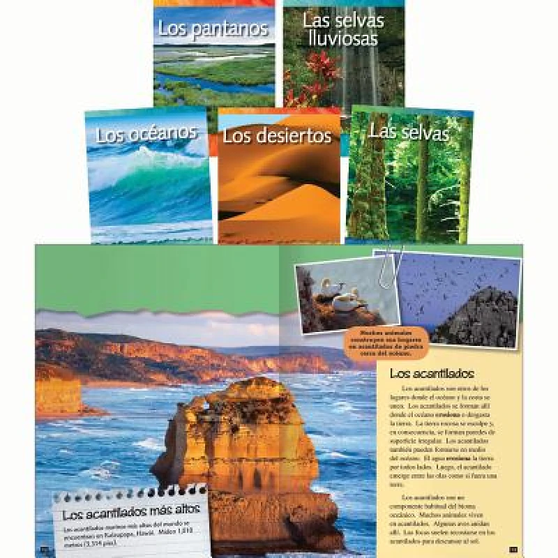 Spanish - Biomes and Ecosystems Set (5 Titles)