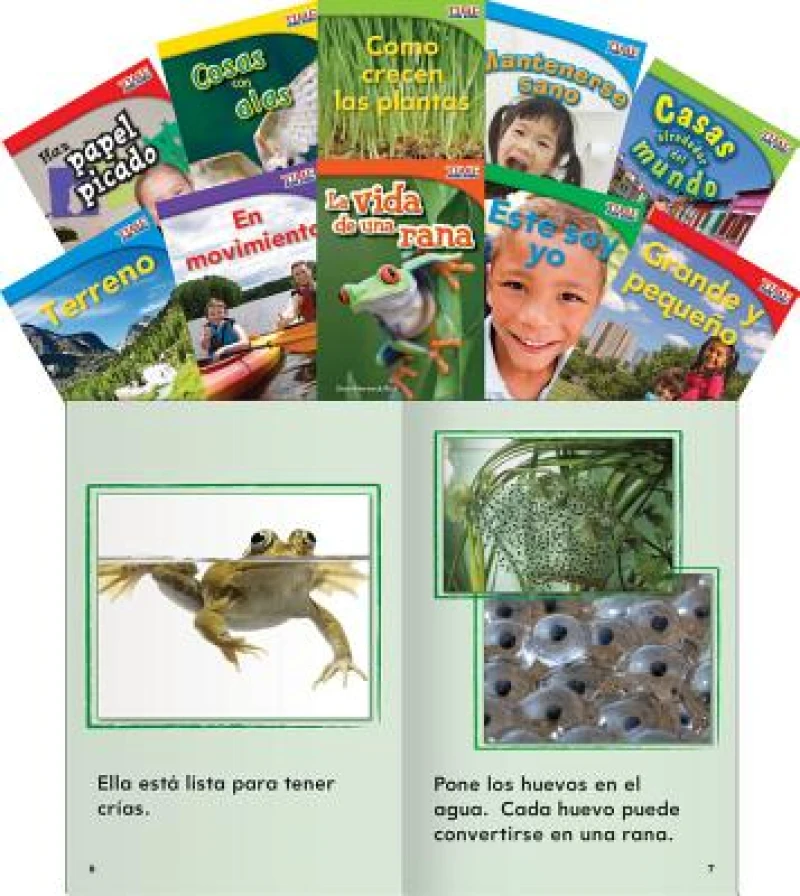 TIME FOR KIDS® Informational Text Grade 1 Spanish Readers Set 1 10-Book Set