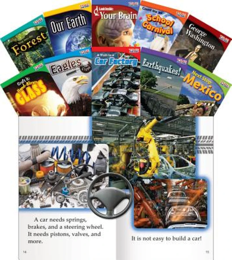 TIME FOR KIDS® Informational Text Grade 2 Readers Set 1 10-Book Set