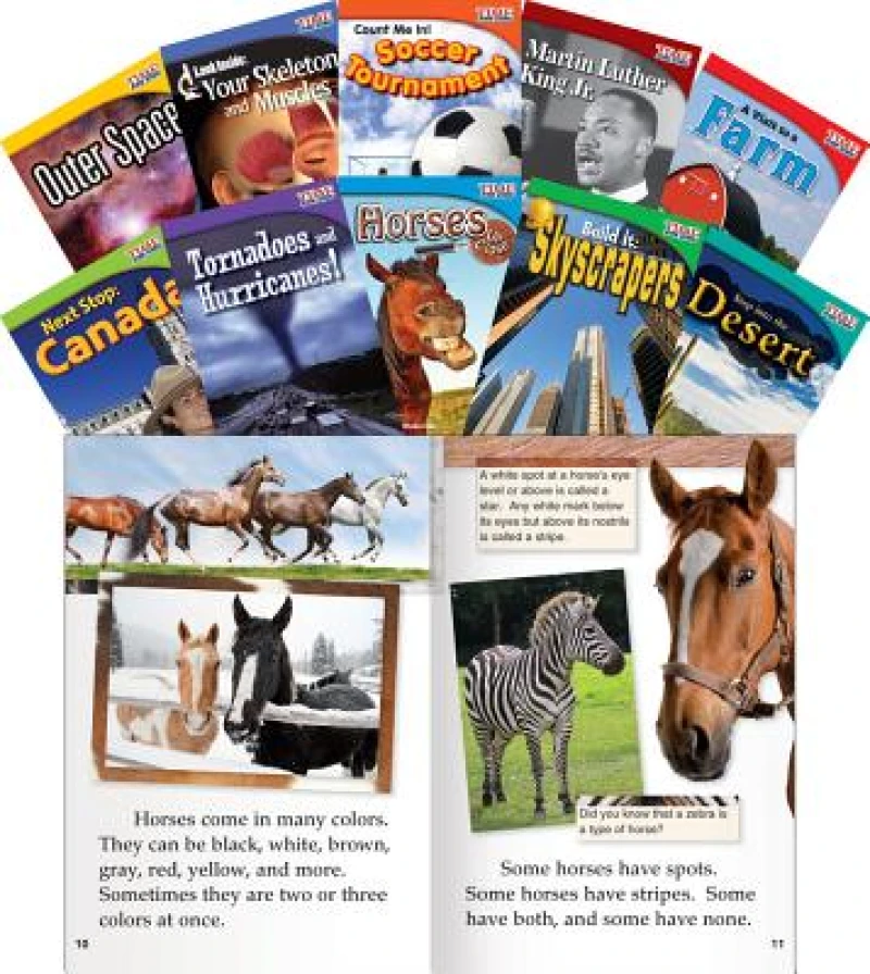 TIME FOR KIDS® Informational Text Grade 2 Readers Set 2 10-Book Set