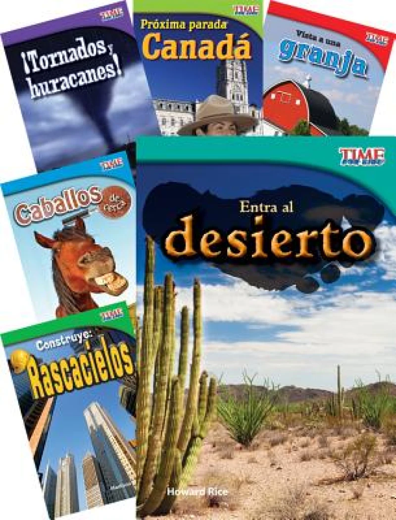 TIME FOR KIDS® Informational Text Grade 2 Spanish Readers Set 2 10-Book Set
