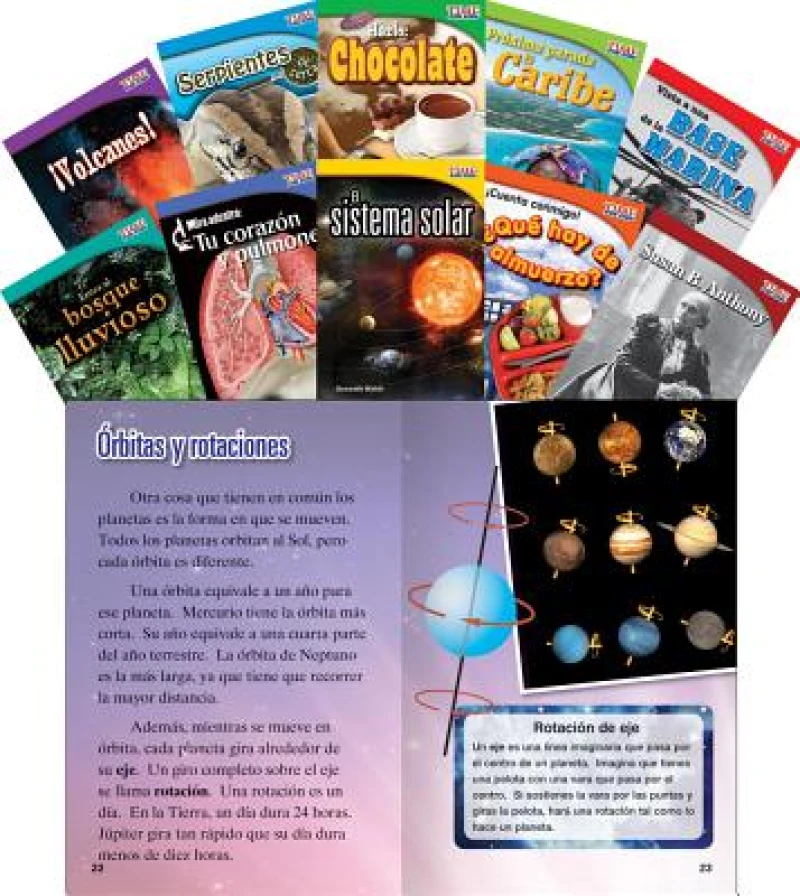 TIME FOR KIDS® Informational Text Grade 2 Spanish Readers Set 3 10-Book Set