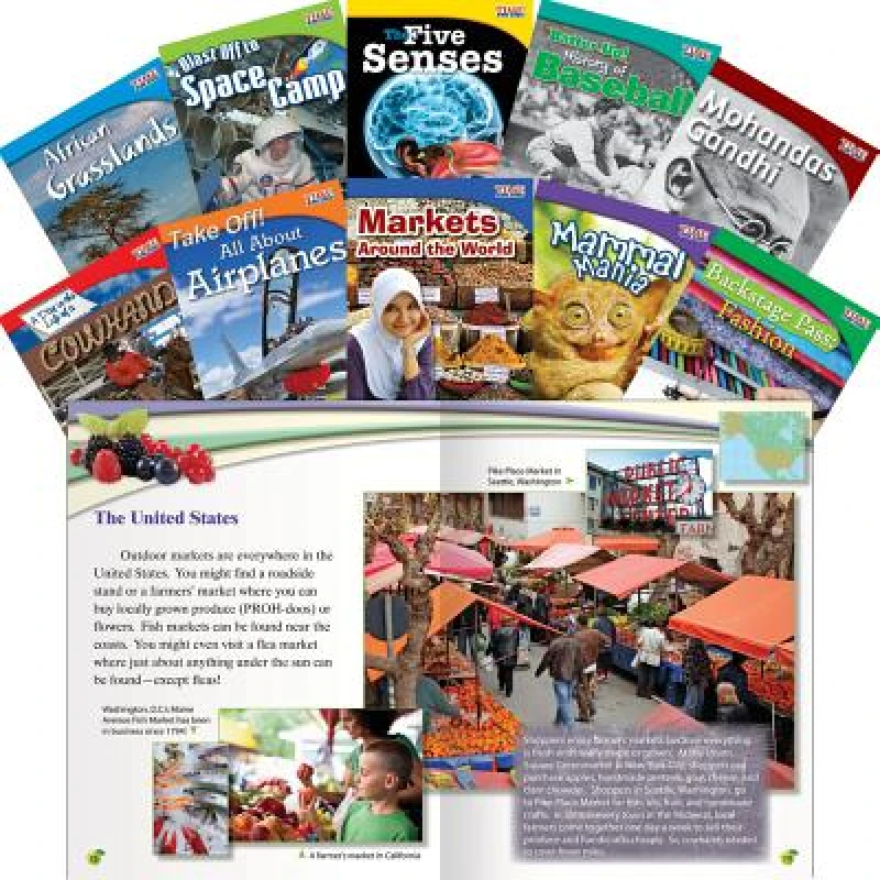 TIME FOR KIDS® Informational Text Grade 3 Readers Set 1 10-Book Set