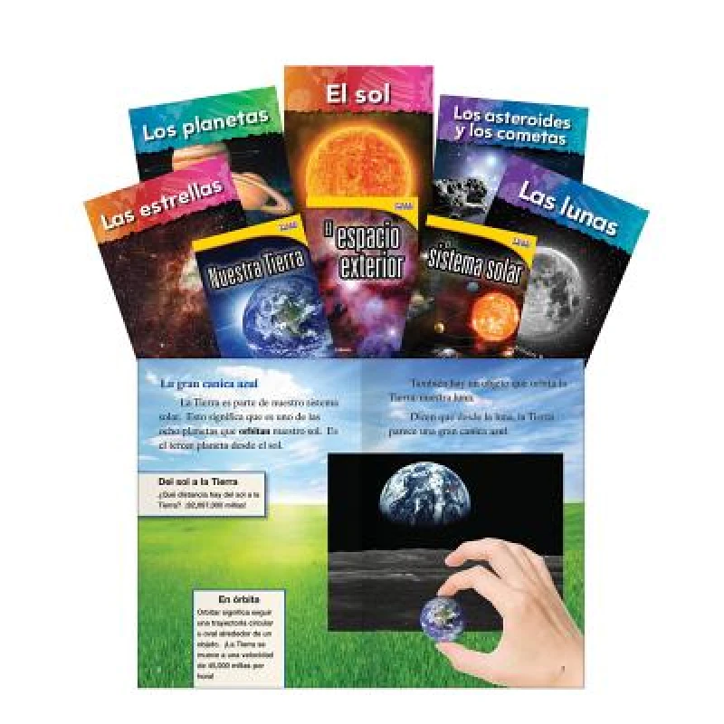 The Solar System 8-book Set Spanish, Grades 1-3