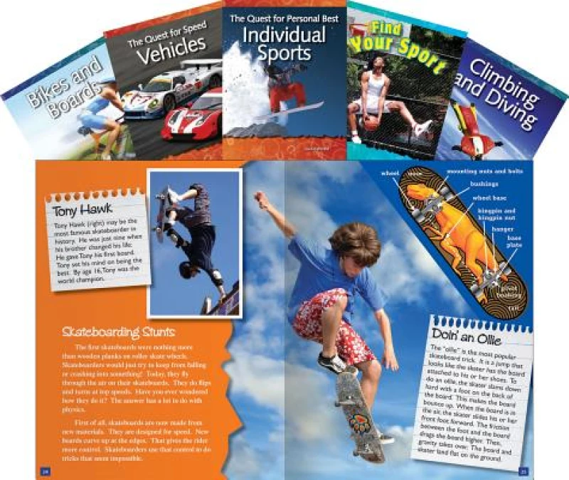 Science in Sports 5-Book Set, Grades 3-6