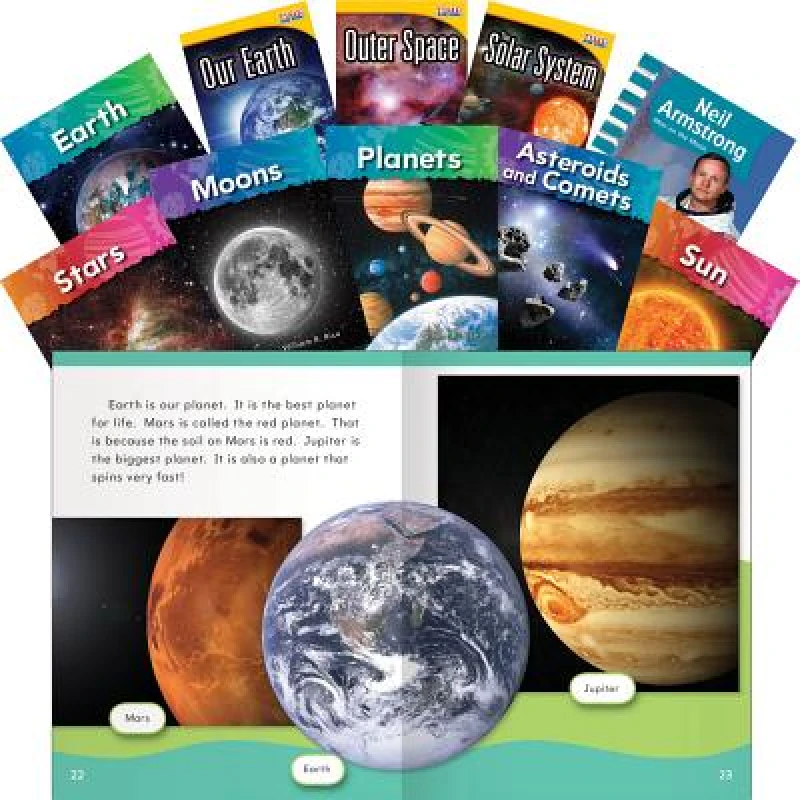 Space Exploration Set: Grades 1-2,10-Book Set