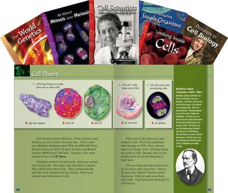 Cellular Biology 6-Book Set, Grades 6-9
