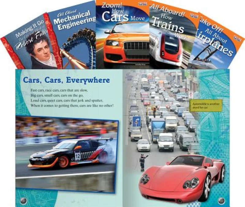 Mechanical Engineering 5-Book Set, Grades 3-6