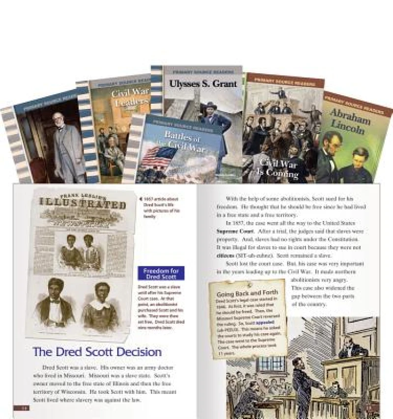 Slavery and the Civil War 6-Book Set, Grades 4-7
