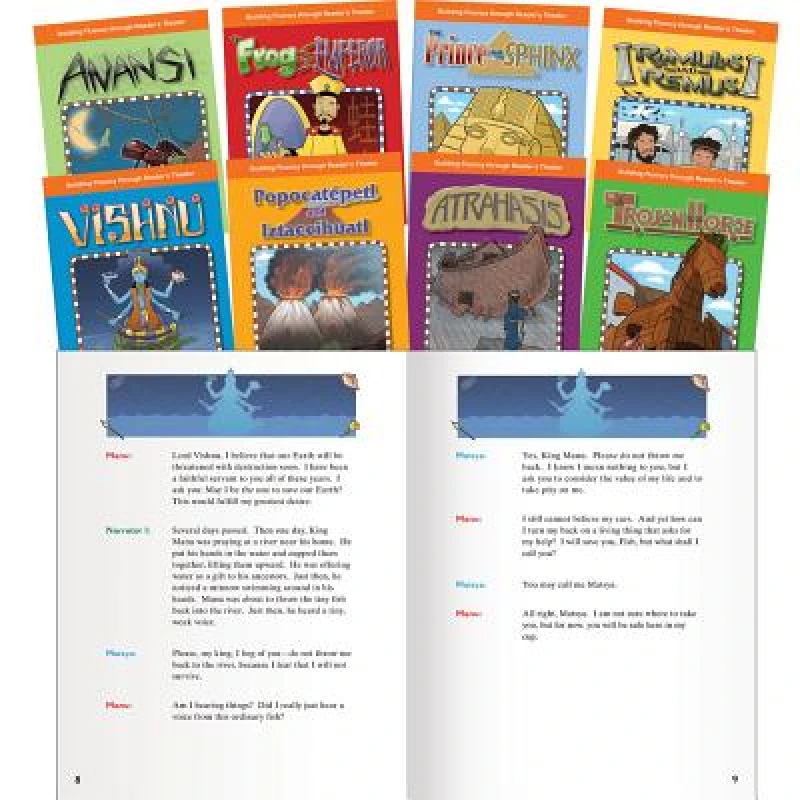 Reader''s Theater: World Myths 8-Book Set