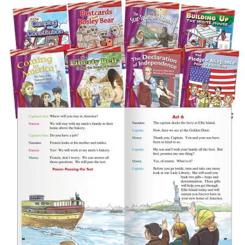 Reader''s Theater: My Country 8-Book Set