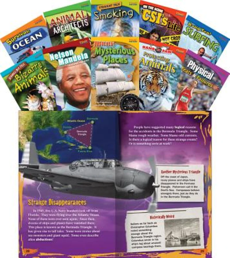 TIME FOR KIDS® Informational Text Grade 4 Readers Set 2 10-Book Set