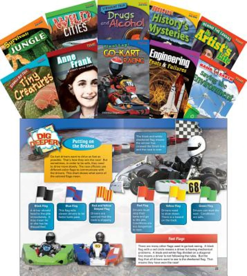 TIME FOR KIDS® Informational Text Grade 4 Readers Set 3 10-Book Set