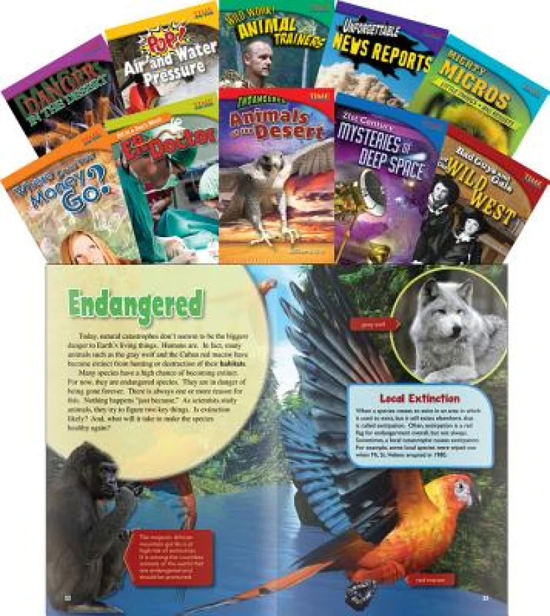 TIME FOR KIDS® Informational Text Grade 5 Readers Set 2 10-Book Set