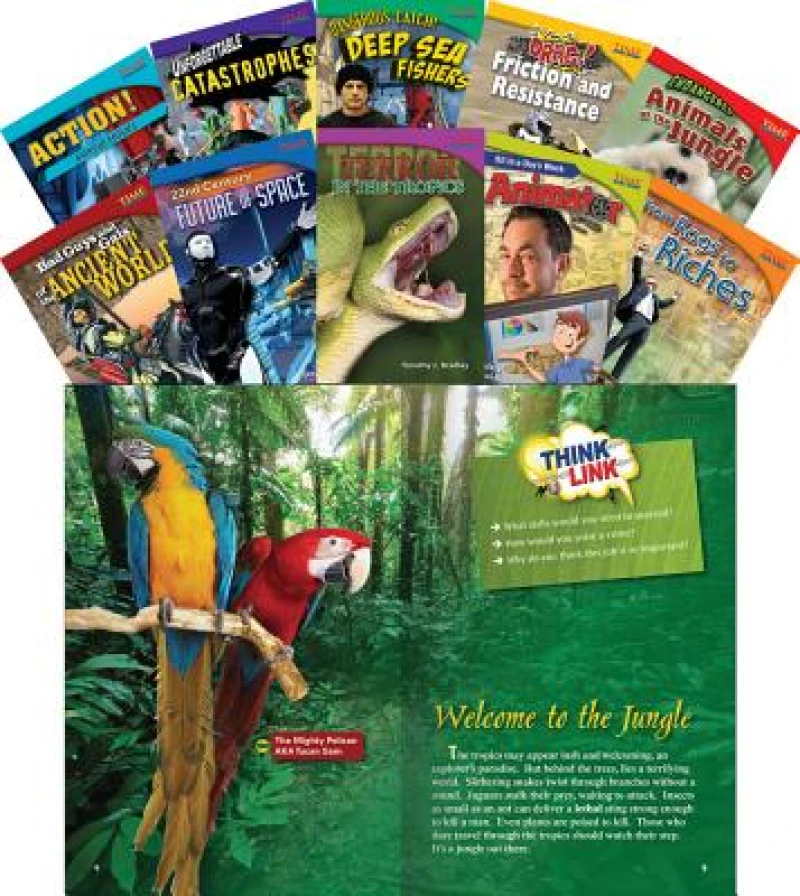 TIME FOR KIDS® Informational Text Grade 5 Readers Set 3 10-Book Set