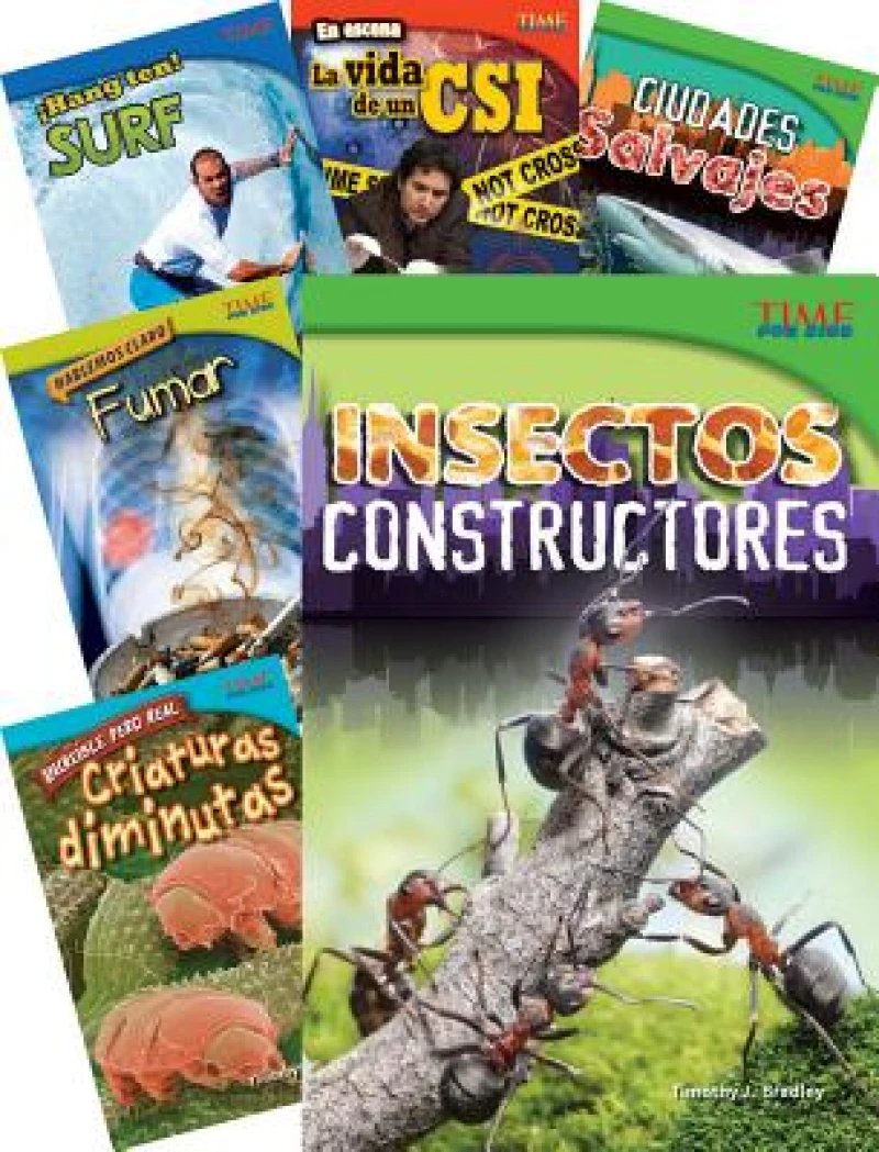 TIME FOR KIDS® Informational Text Grade 4 Spanish Readers 30-Book Set