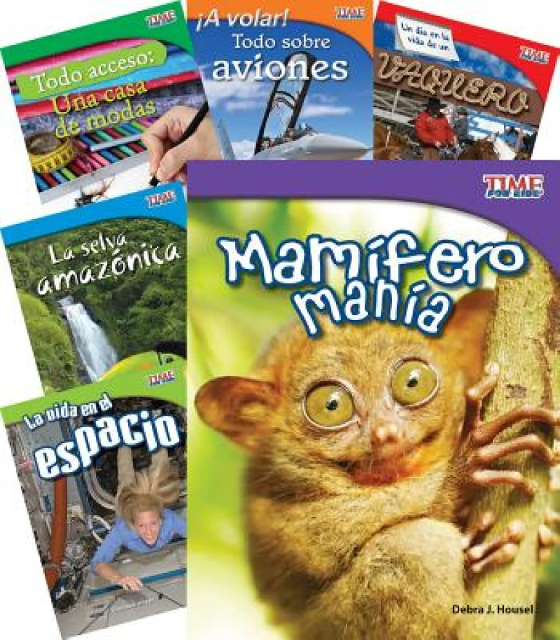 TIME FOR KIDS® Informational Text Grade 3 Spanish Readers 30-Book Set