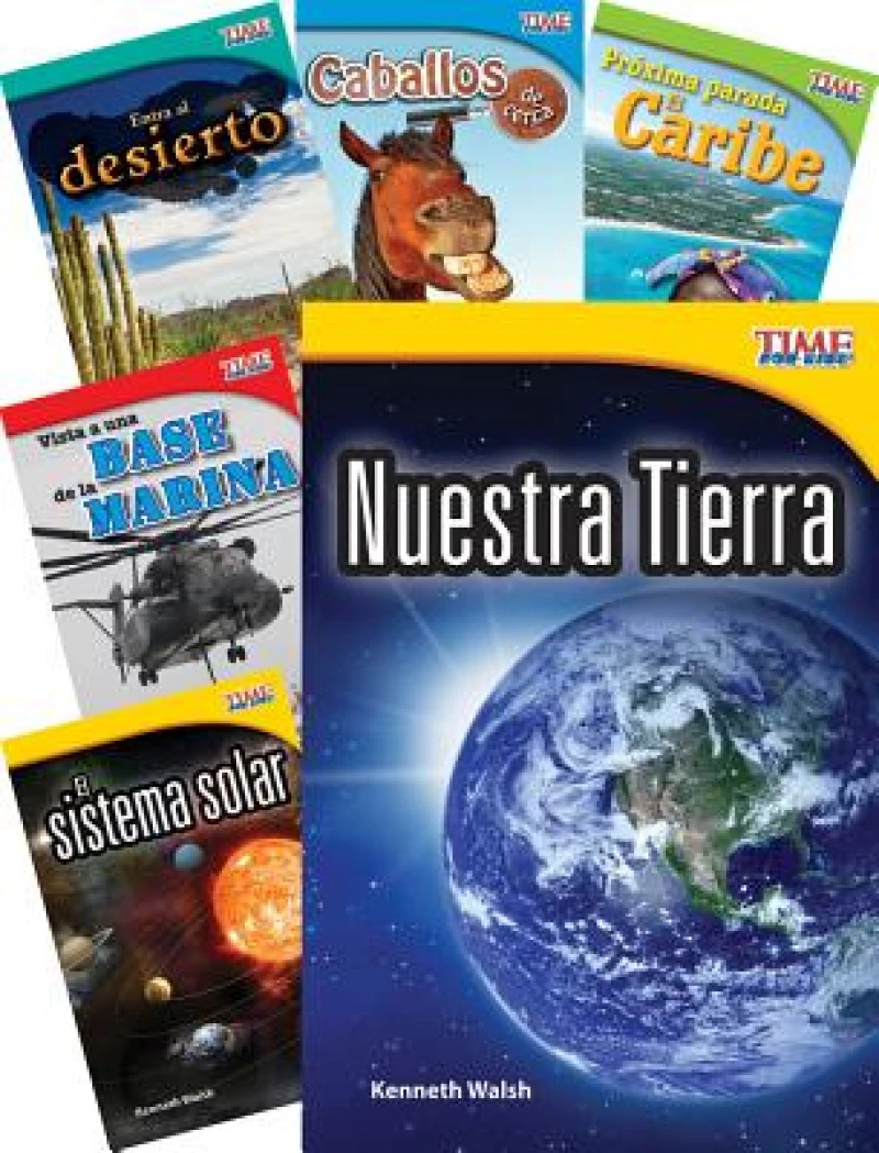 TIME FOR KIDS® Informational Text Grade 2 Spanish Readers 30-Book Set