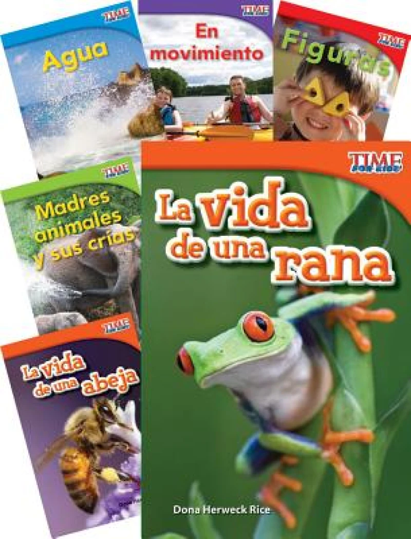 TIME FOR KIDS® Informational Text Grade 1 Spanish Readers 30-Book Set
