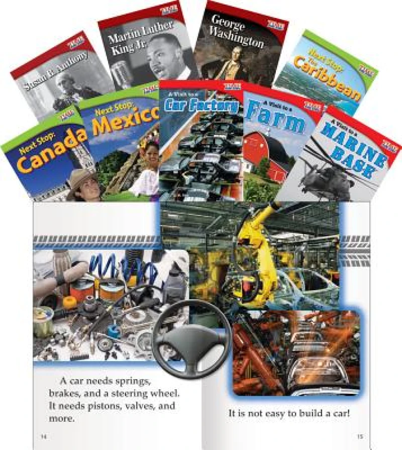 Social Studies Guided Reading Grade 2 9-Book Set