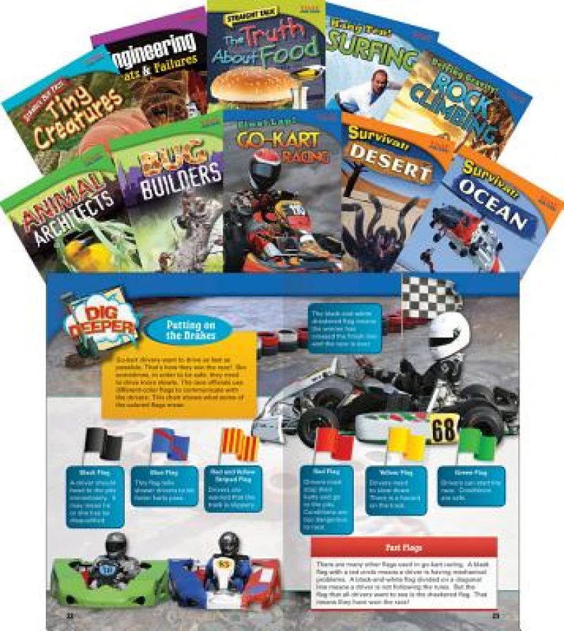 Science Guided Reading Grade 4 17-Book Set