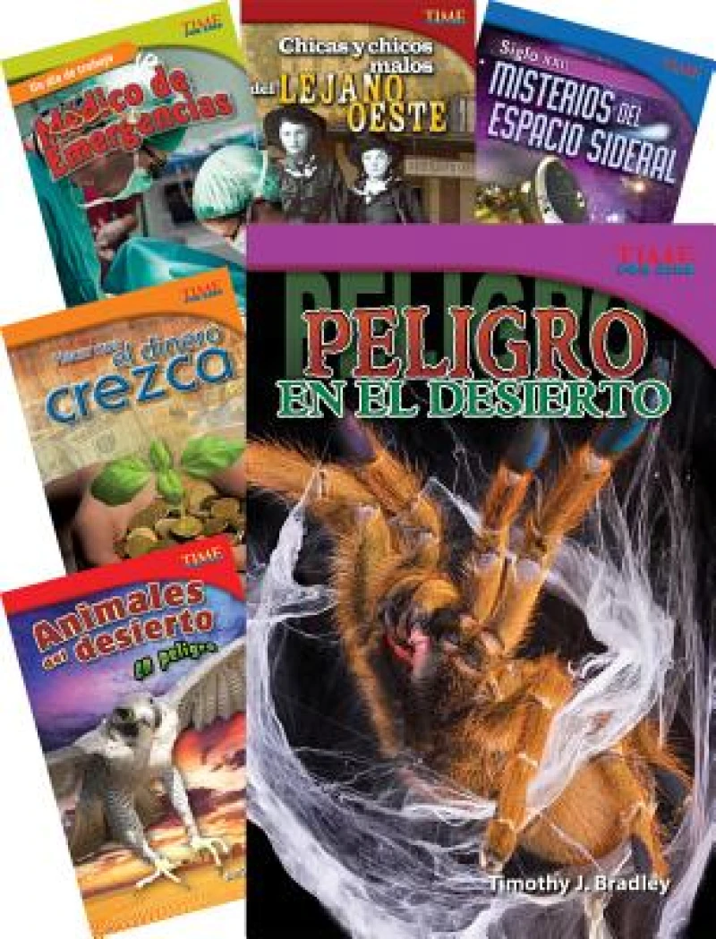 TIME FOR KIDS® Informational Text Grade 5 Spanish Set 2 10-Book Set