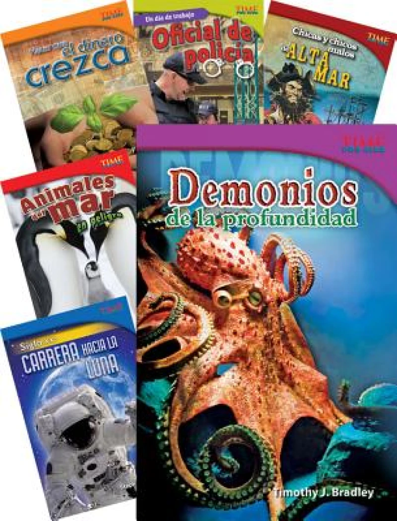 TIME FOR KIDS® Informational Text Grade 5 Spanish Set 1 10-Book Set
