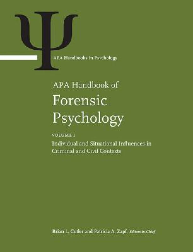 APA Handbook of Forensic Psychology