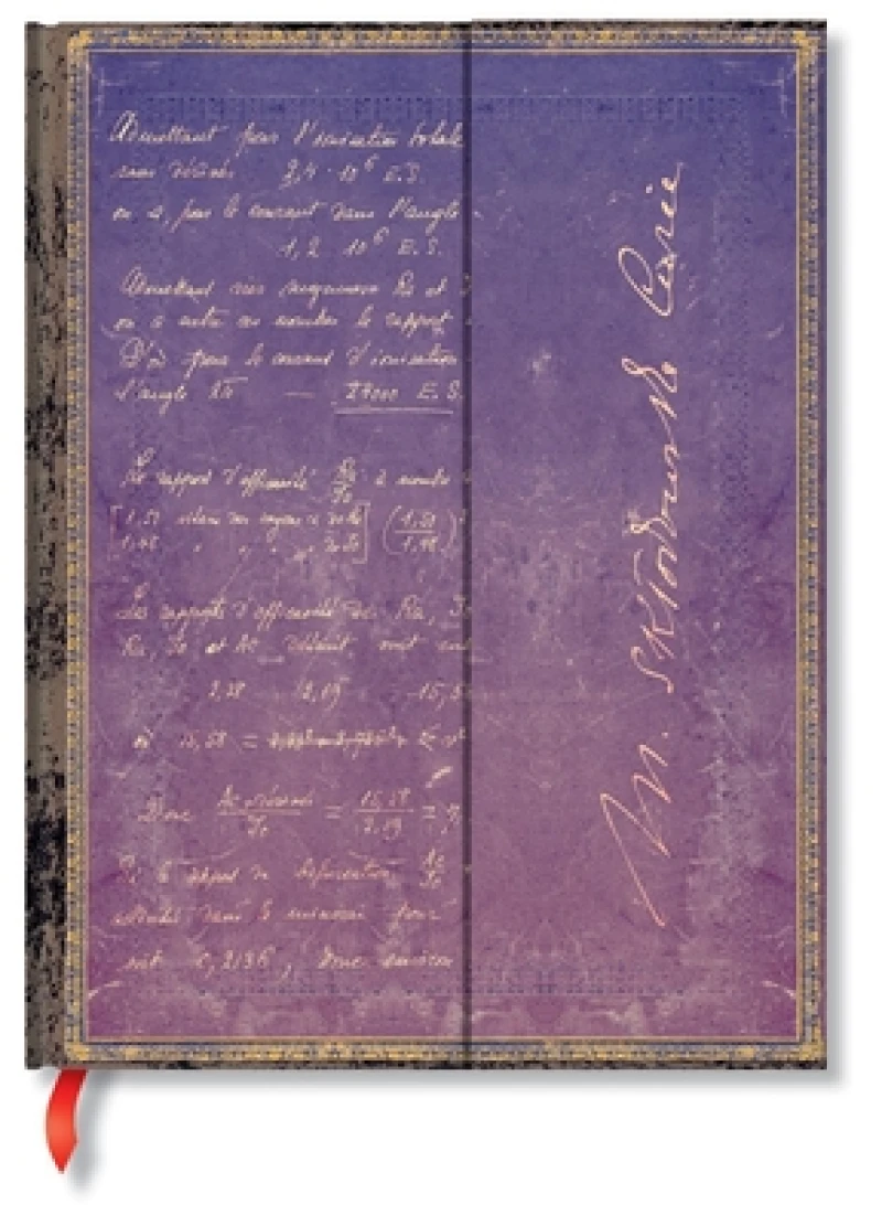 Marie Curie, Science of Radioactivity Ultra Lined Hardcover Journal, 144pg, 120GSM by Paperblanks (Embellished Manuscripts Collection)