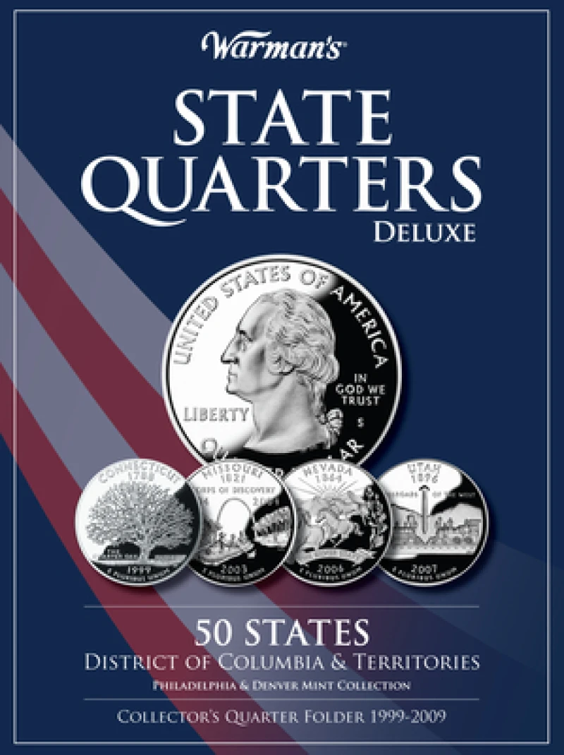State Quarters 1999-2009 Deluxe Collector''s Folder