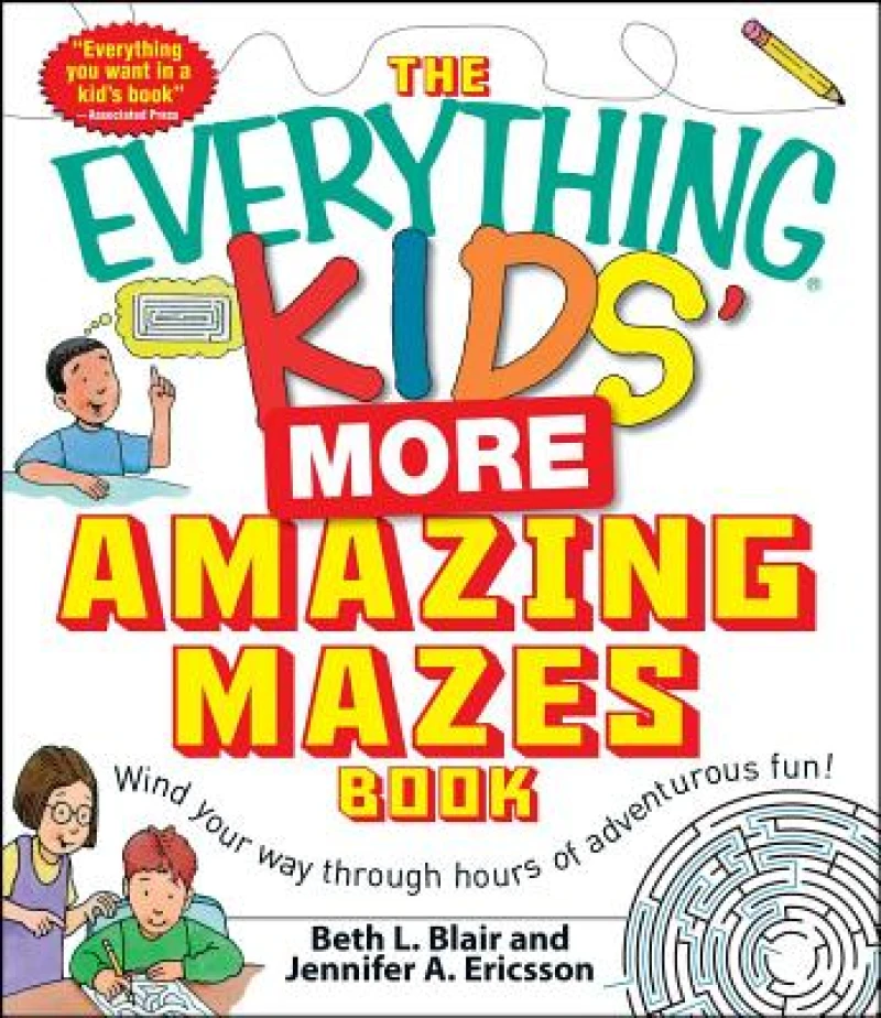 The Everything Kids'' More Amazing Mazes Book