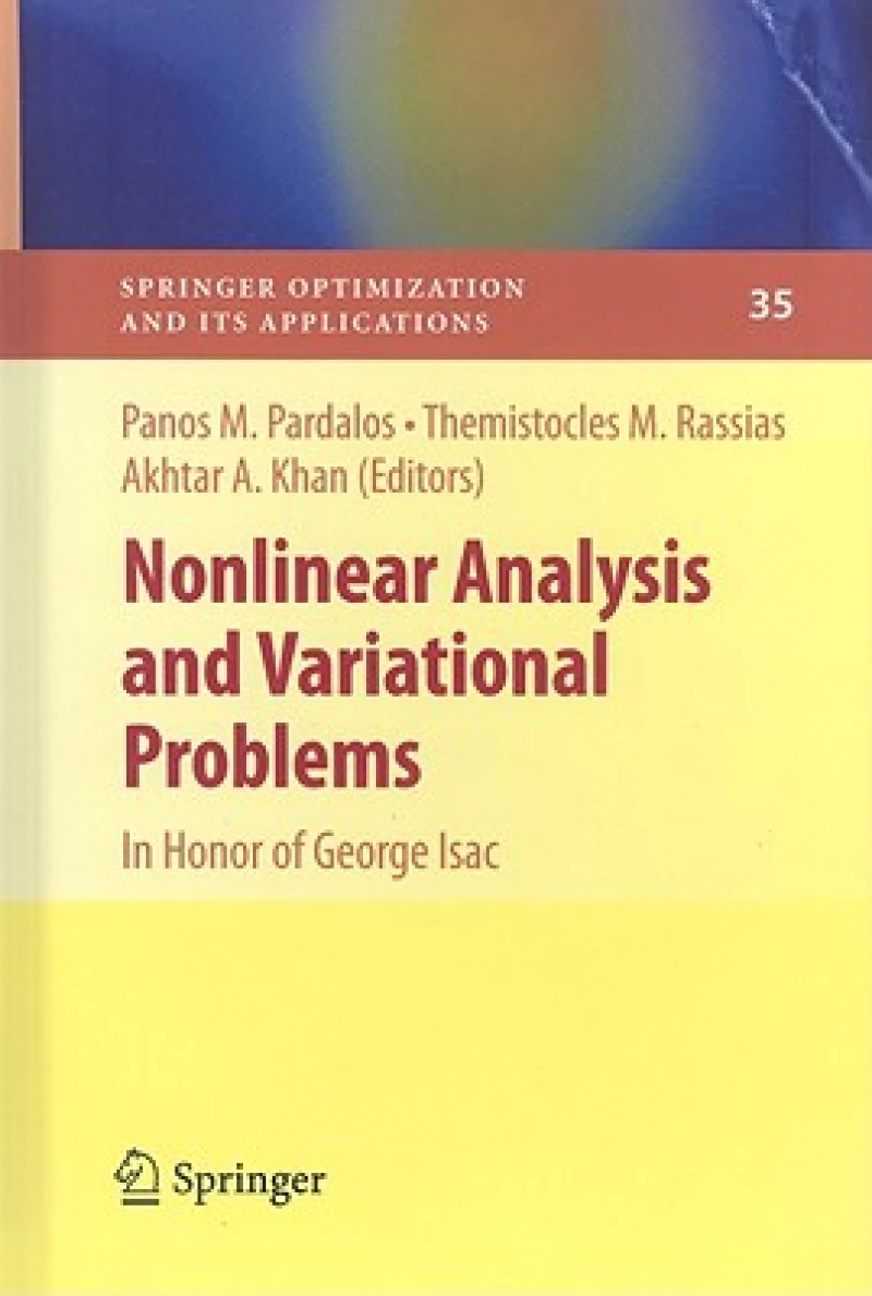 Nonlinear Analysis and Variational Problems