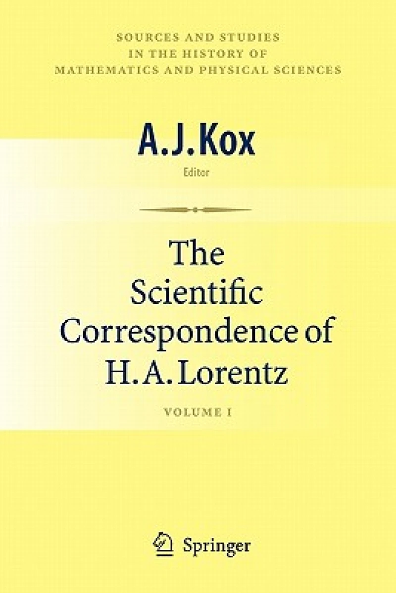 The Scientific Correspondence of H.A. Lorentz