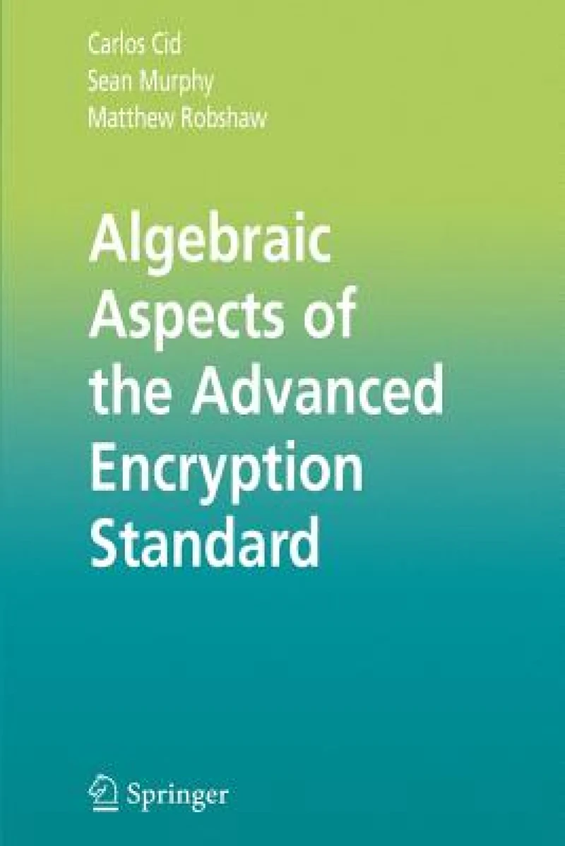 Algebraic Aspects of the Advanced Encryption Standard