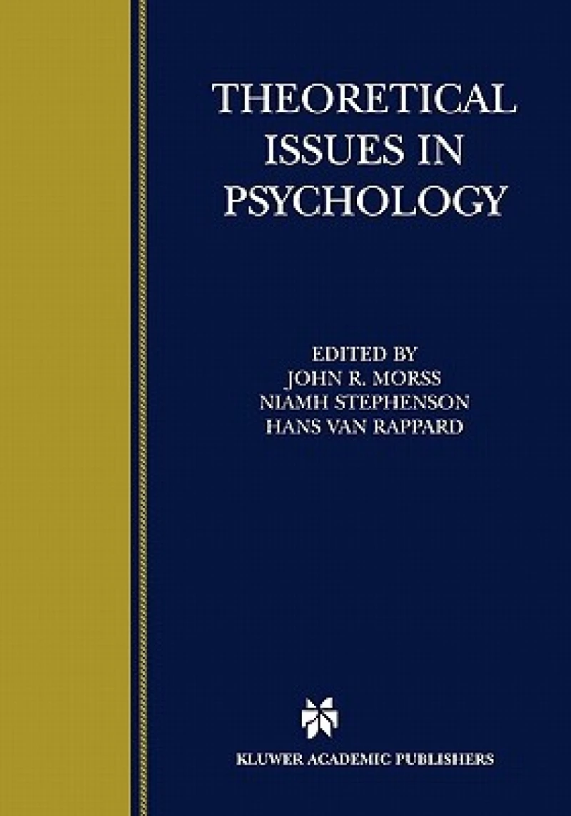 Theoretical Issues in Psychology