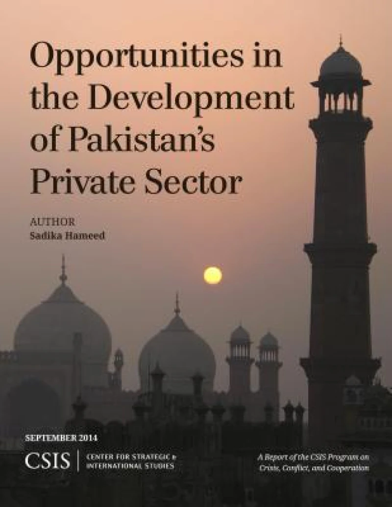 Opportunities in the Development of Pakistan''s Private Sector