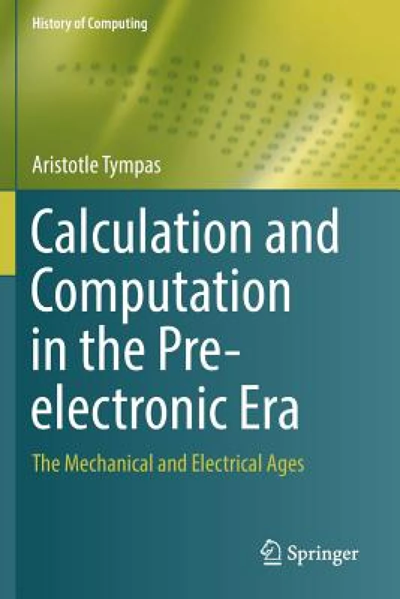 Calculation and Computation in the Pre-electronic Era