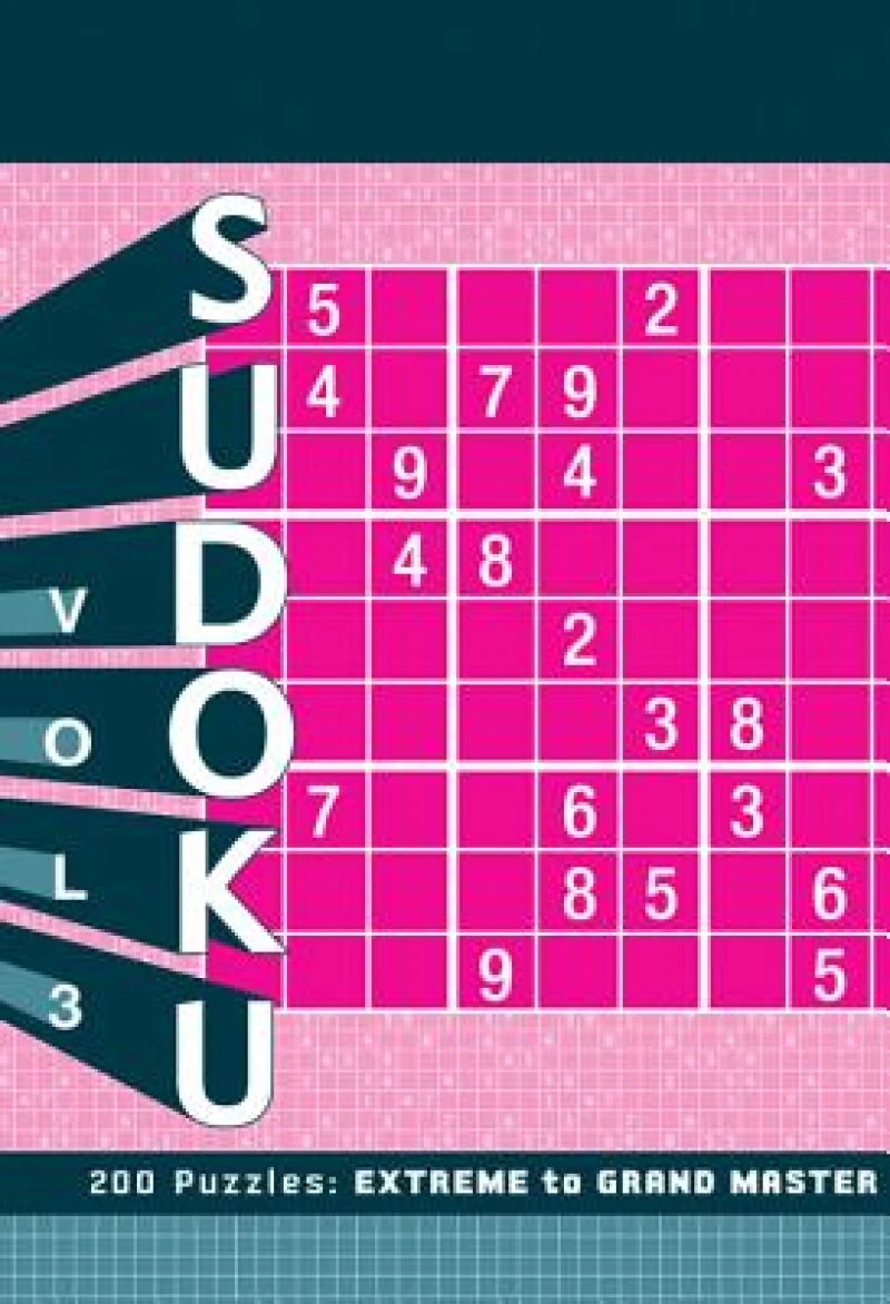 Sudoku Vol 3 Extreme to Grand Master