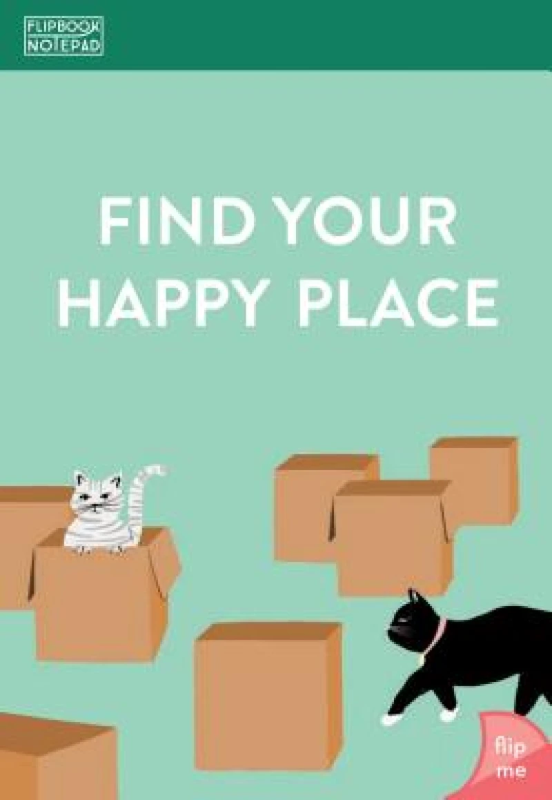 Flipbook Notepad: Find Your Happy Place